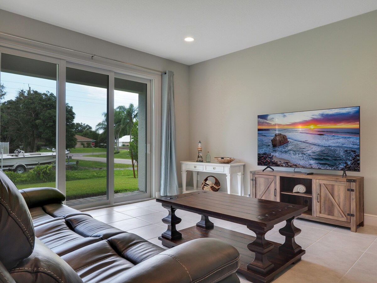 Enjoy Tranquility at This New Home Near the Beach