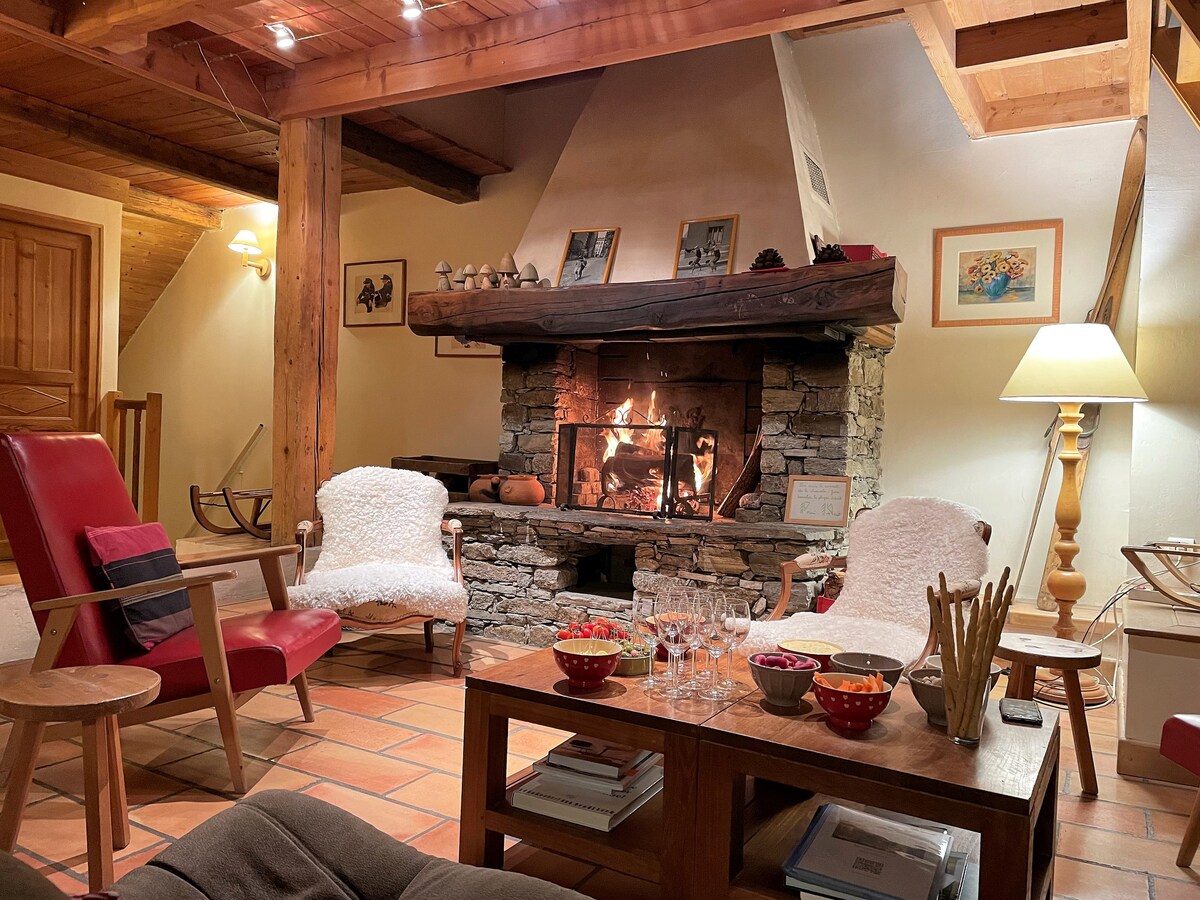 Le Pré Catin度假木屋的魅力和复式空间
