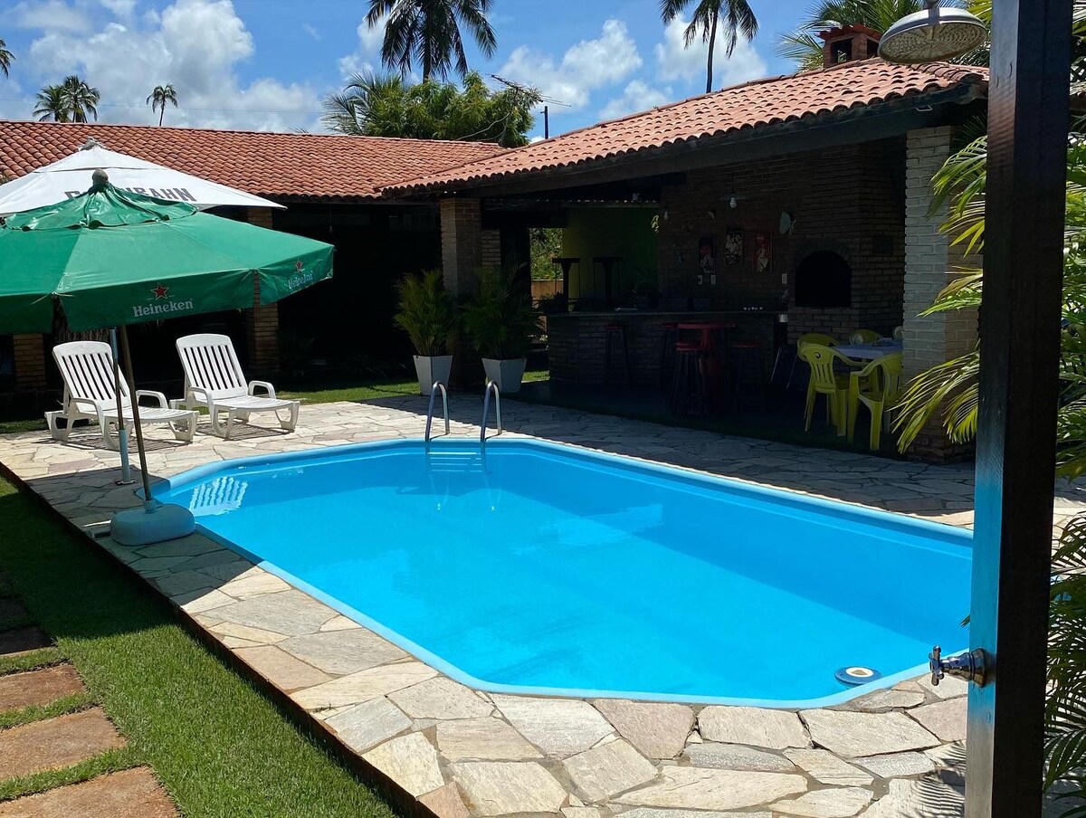 A Melhor Casa na Praia com Piscina em Alagoas