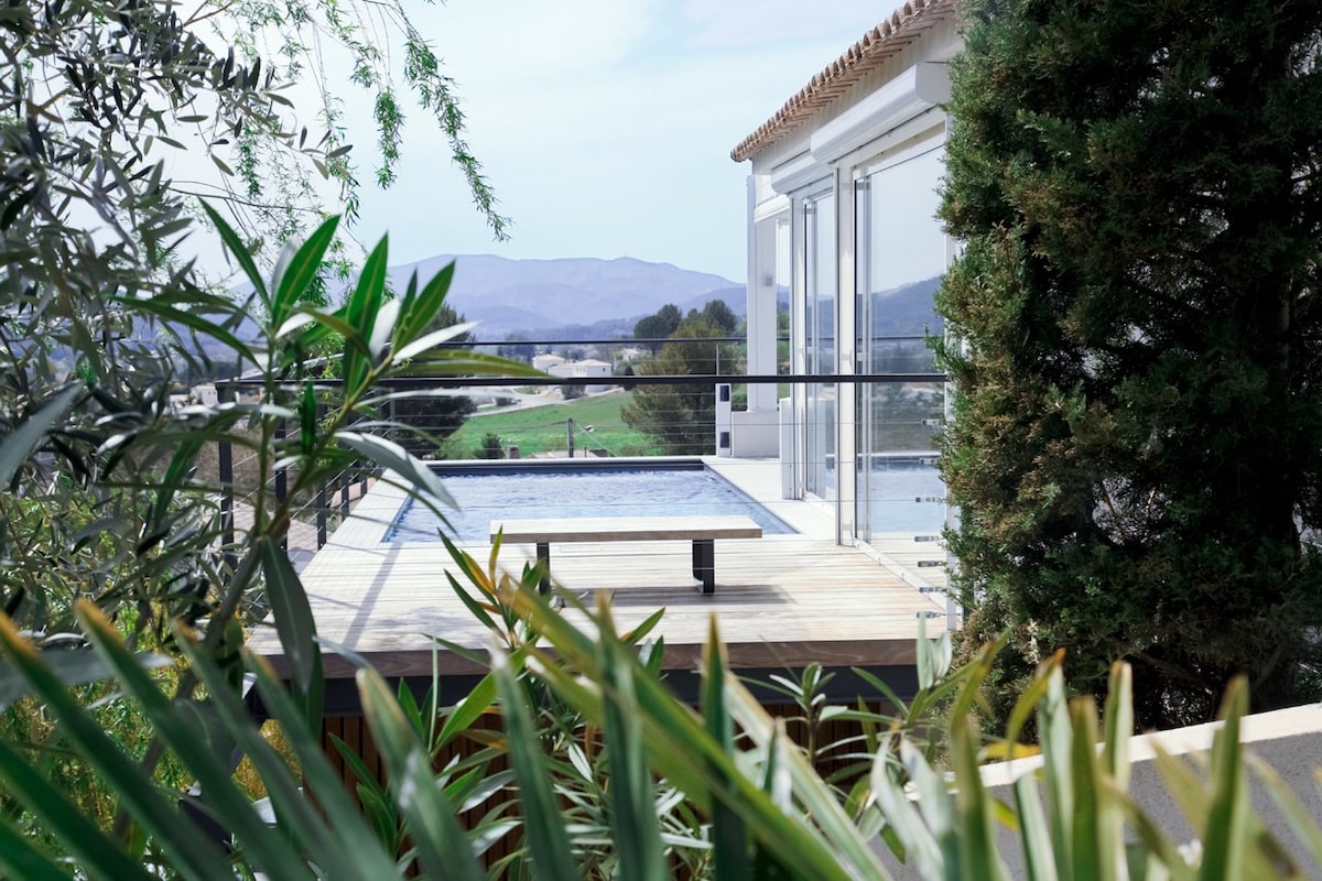 Villa moderne - Piscine toit terrasse