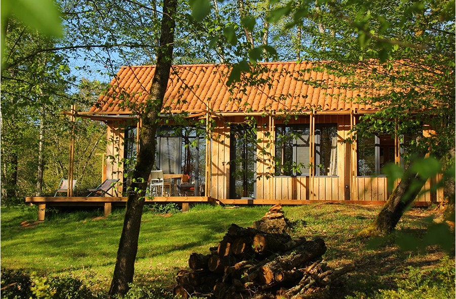 L’Orée de Beynac ：舒适安静的小木屋