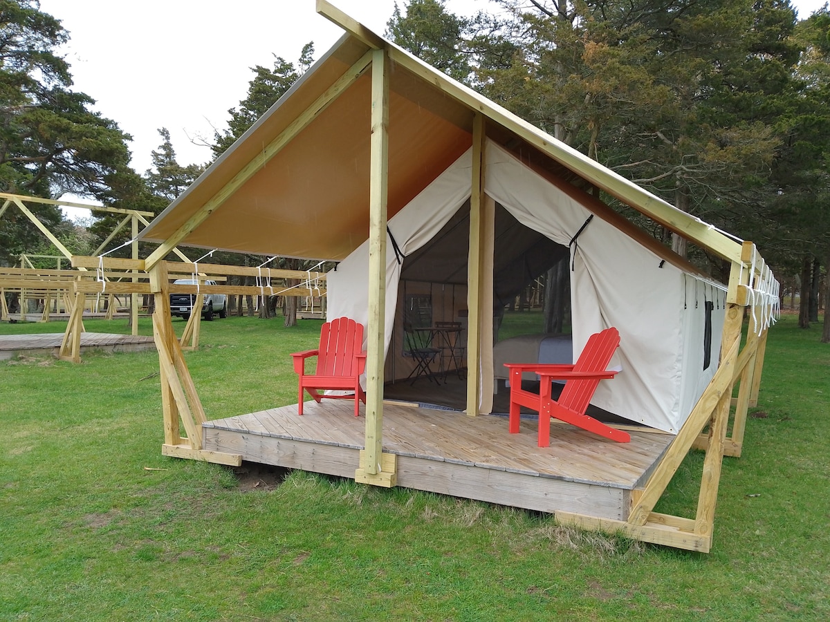 Safari Tent Glamping, D27-CedarPt, East Hampton, NY