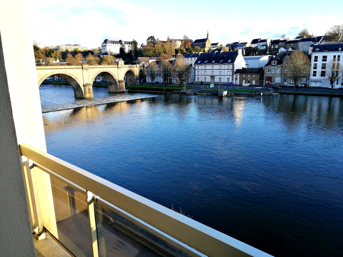 Appartement vue rivière 2 chambres 65 mètre carré