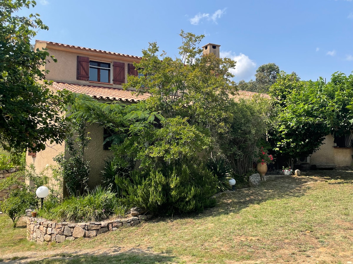 Villa de charme au coeur du maquis Corse