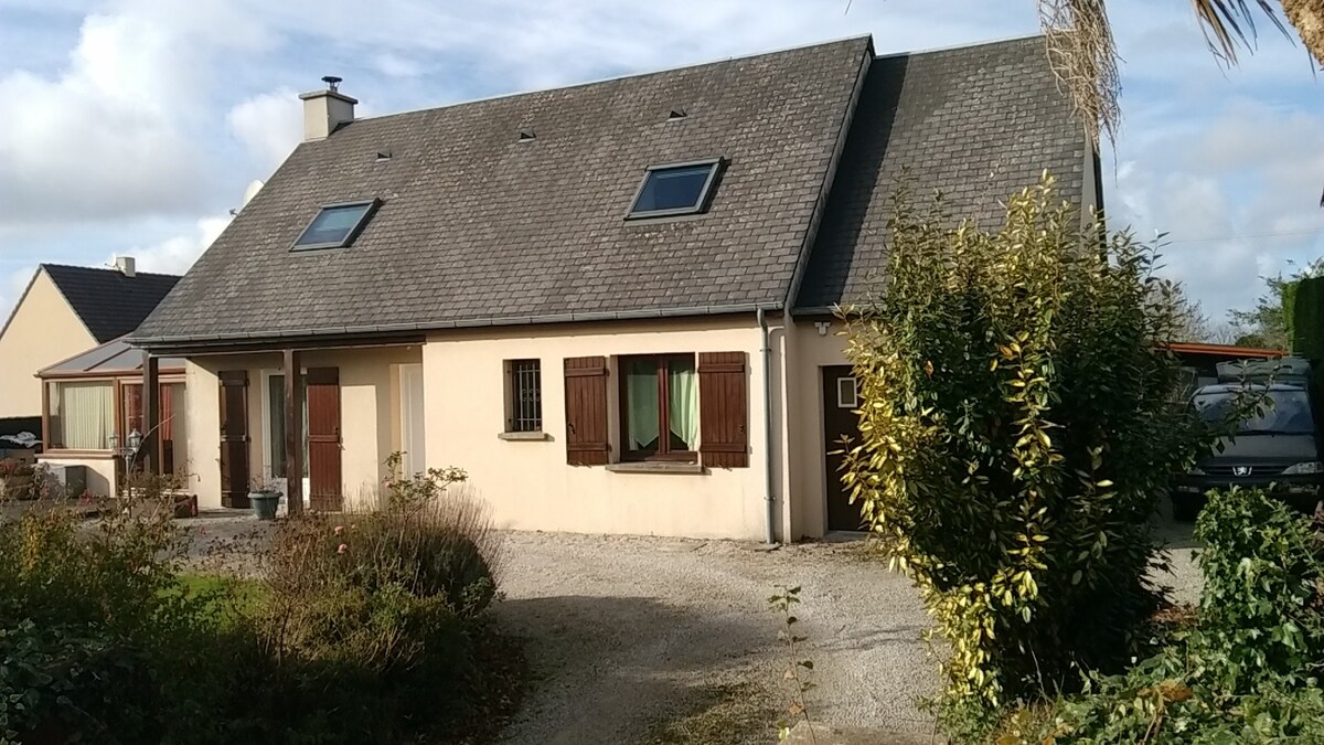 Chambre au calme, village de La Hague, Cotentin