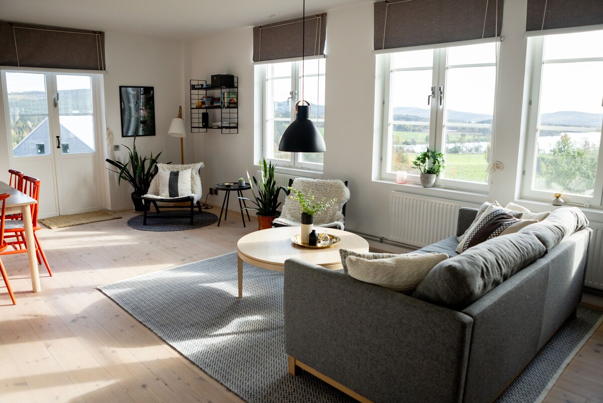 Järvsö小屋新建的6床公寓，景色优美