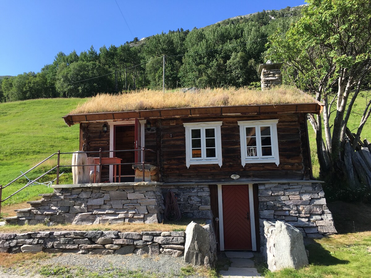Drengstua, Åmotsdalen-Oppdal, Egen tømmerstue