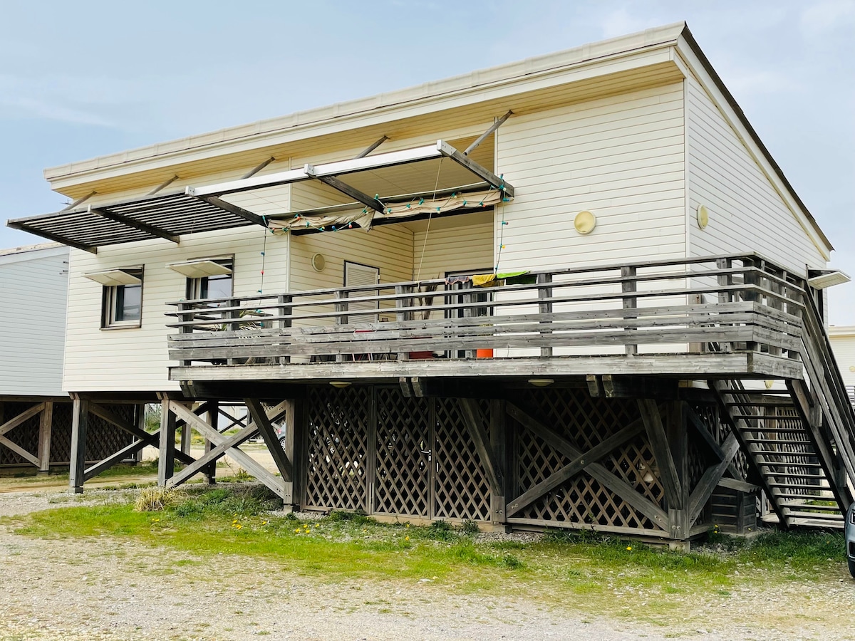绝佳度假木屋海景80平方米-露台30平方米