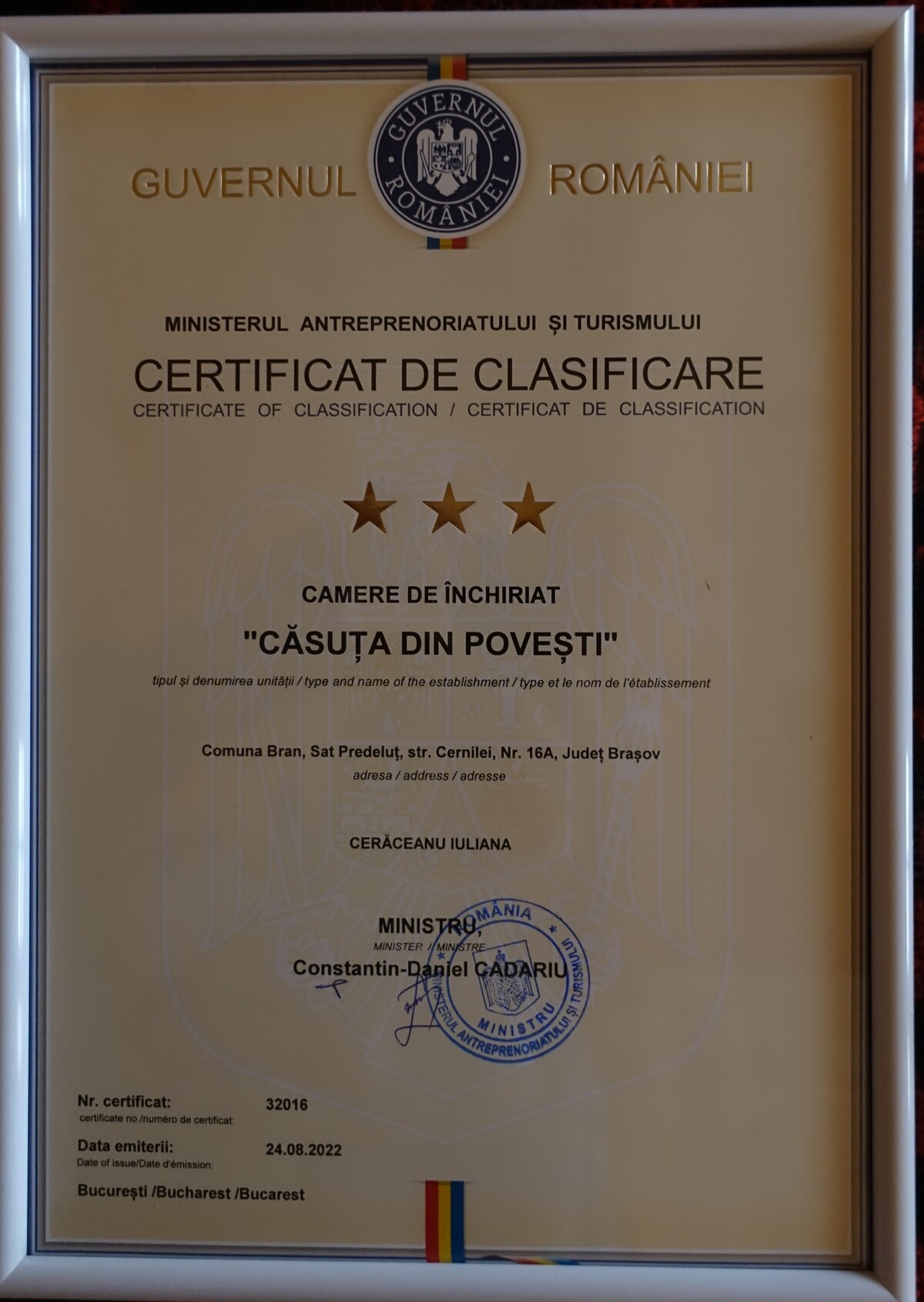 Cabanuta "Casuta din povesti"