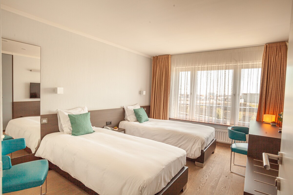 摩纳哥Zeebrugge海滩酒店-双床房