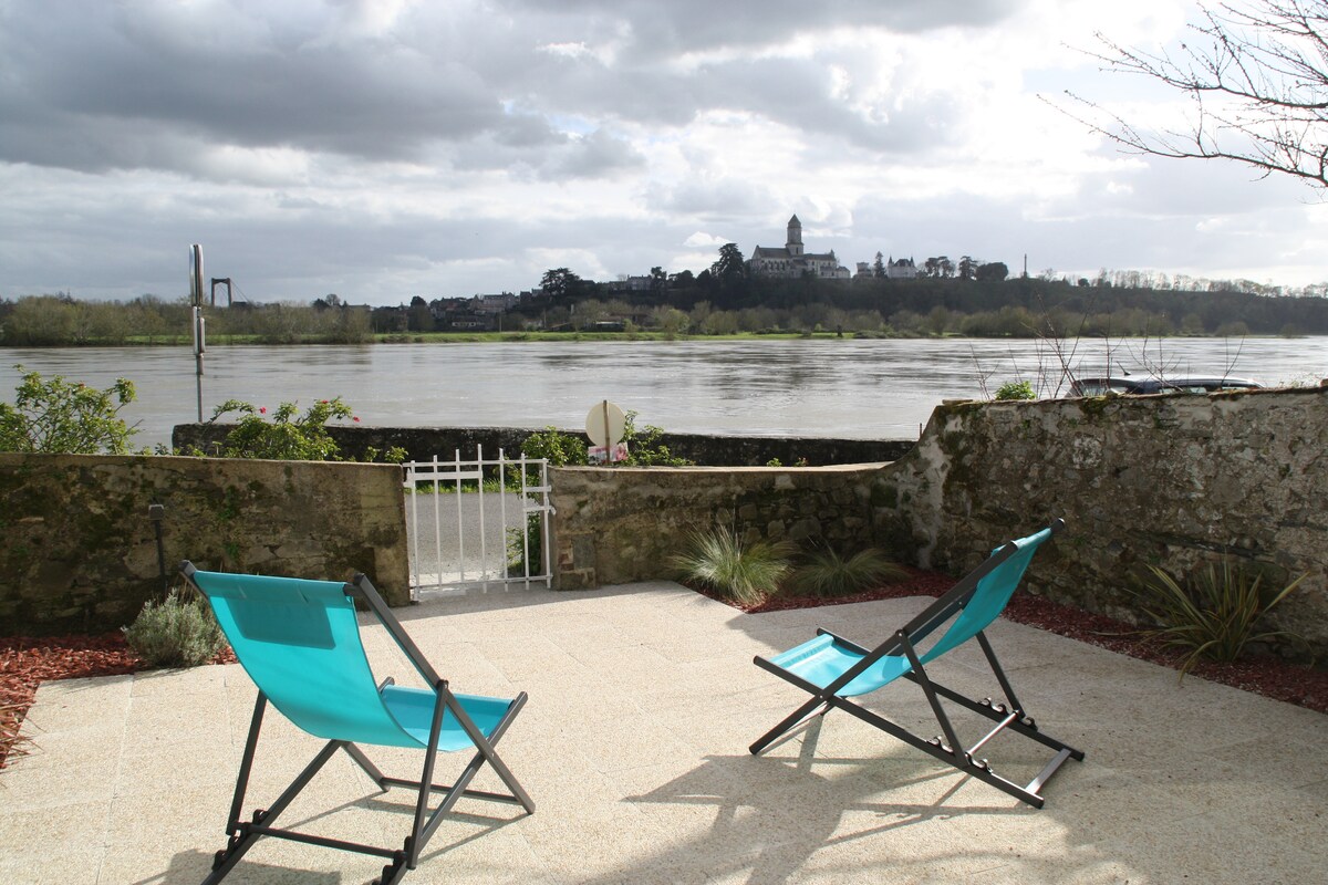 Maison de pêcheur vue Loire location à la semaine