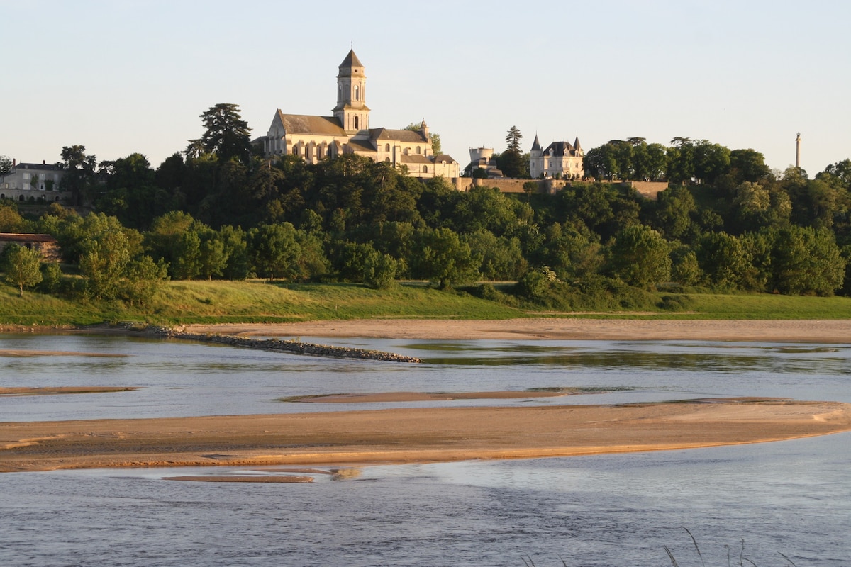 Maison de pêcheur vue Loire location à la semaine