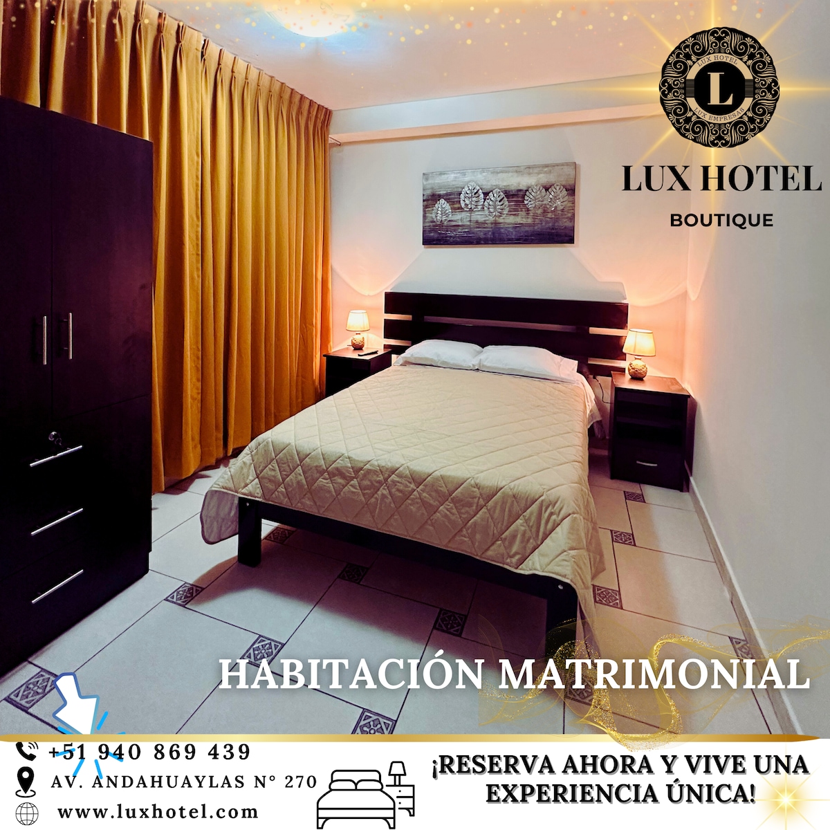 Lux Hotel - Habitación Deluxe