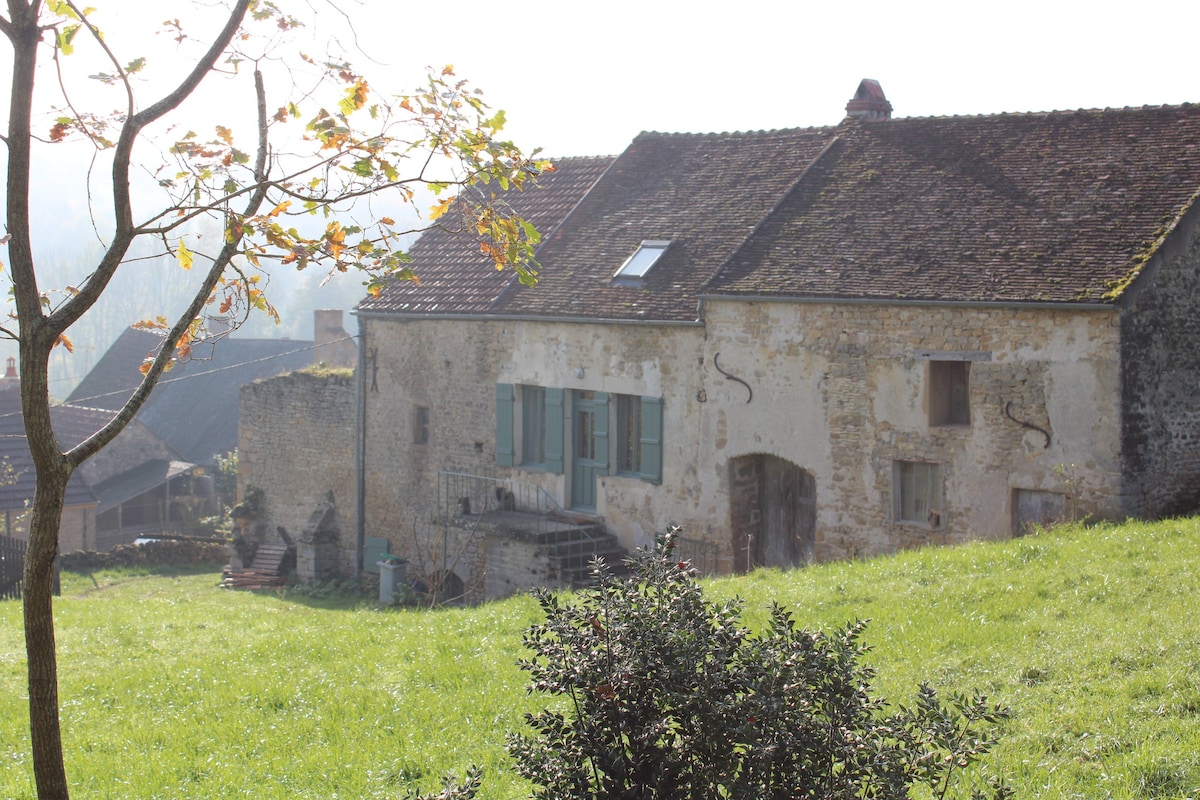 Vézelay和Morvan之间的温暖石膏