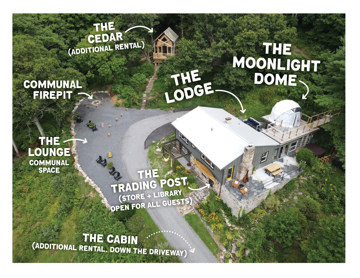 + The Lodge + @ Camp Potomac Peak