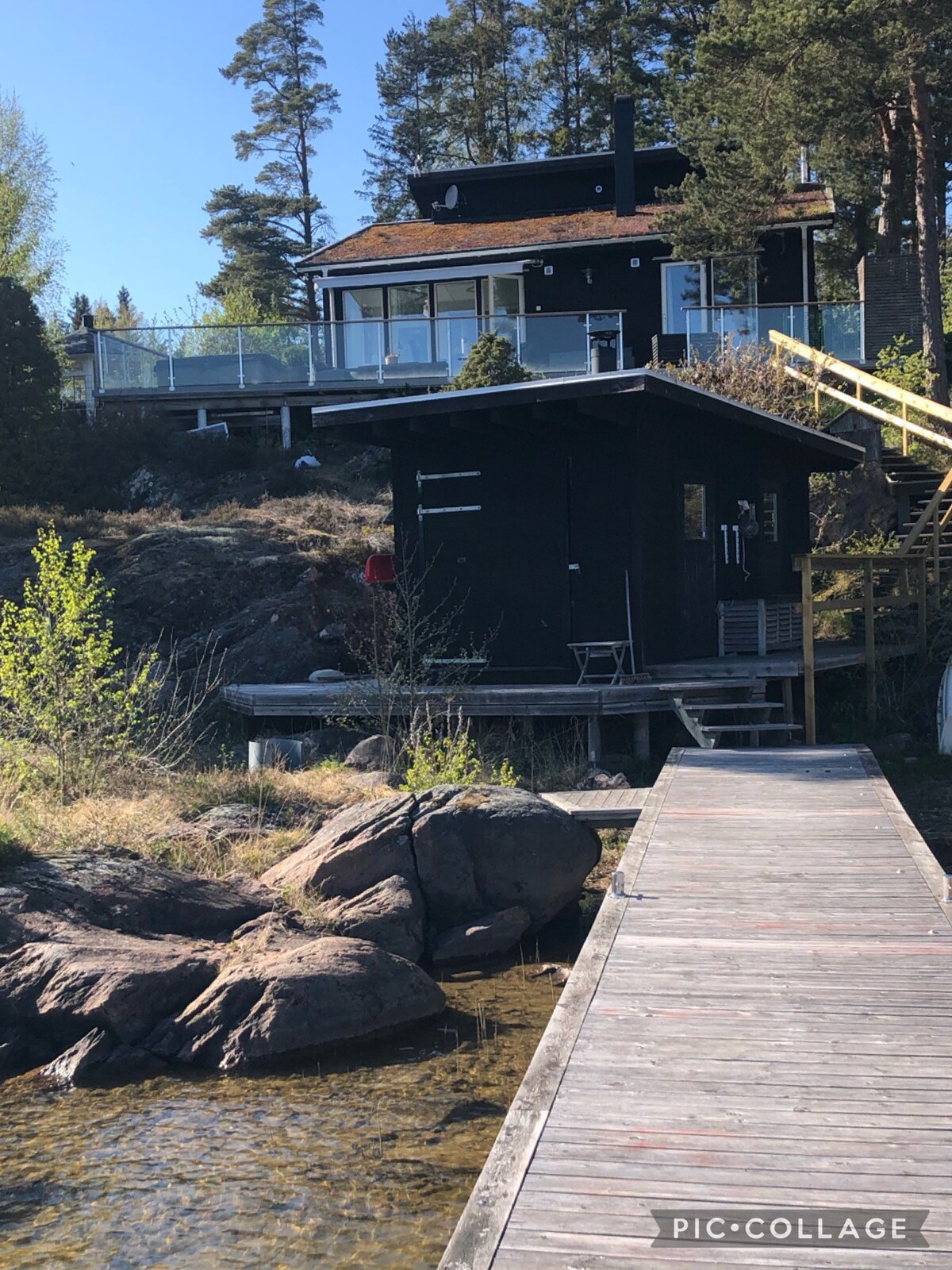 Unikt sommarhus
med egen brygga!