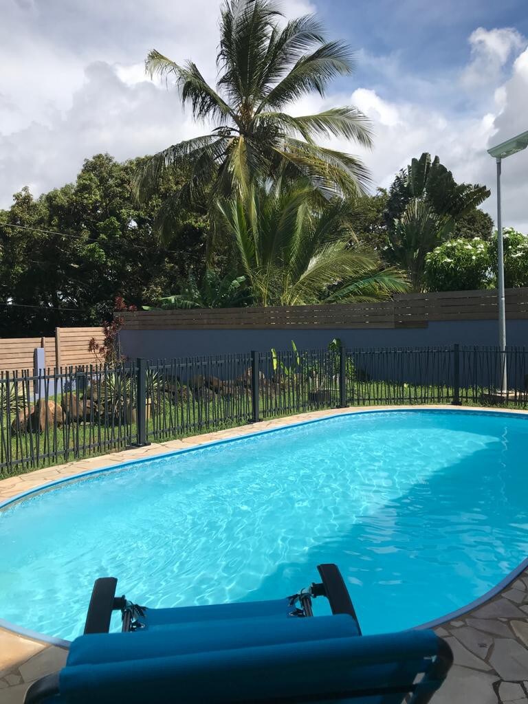 Magnifique T2 48m² avec piscine et vue sur jardin