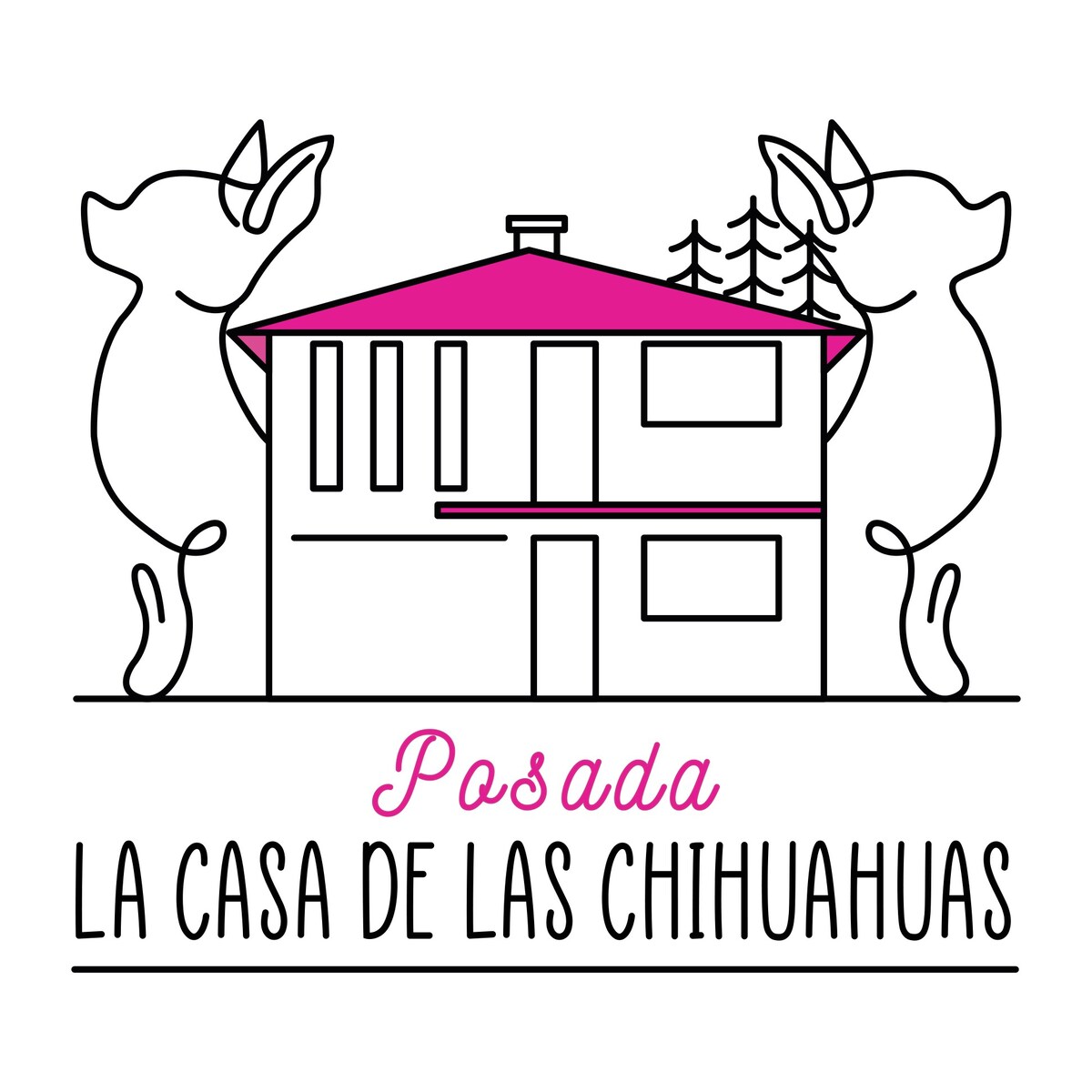 Posada La casa de las Chihuahuas.Habitación Dorita