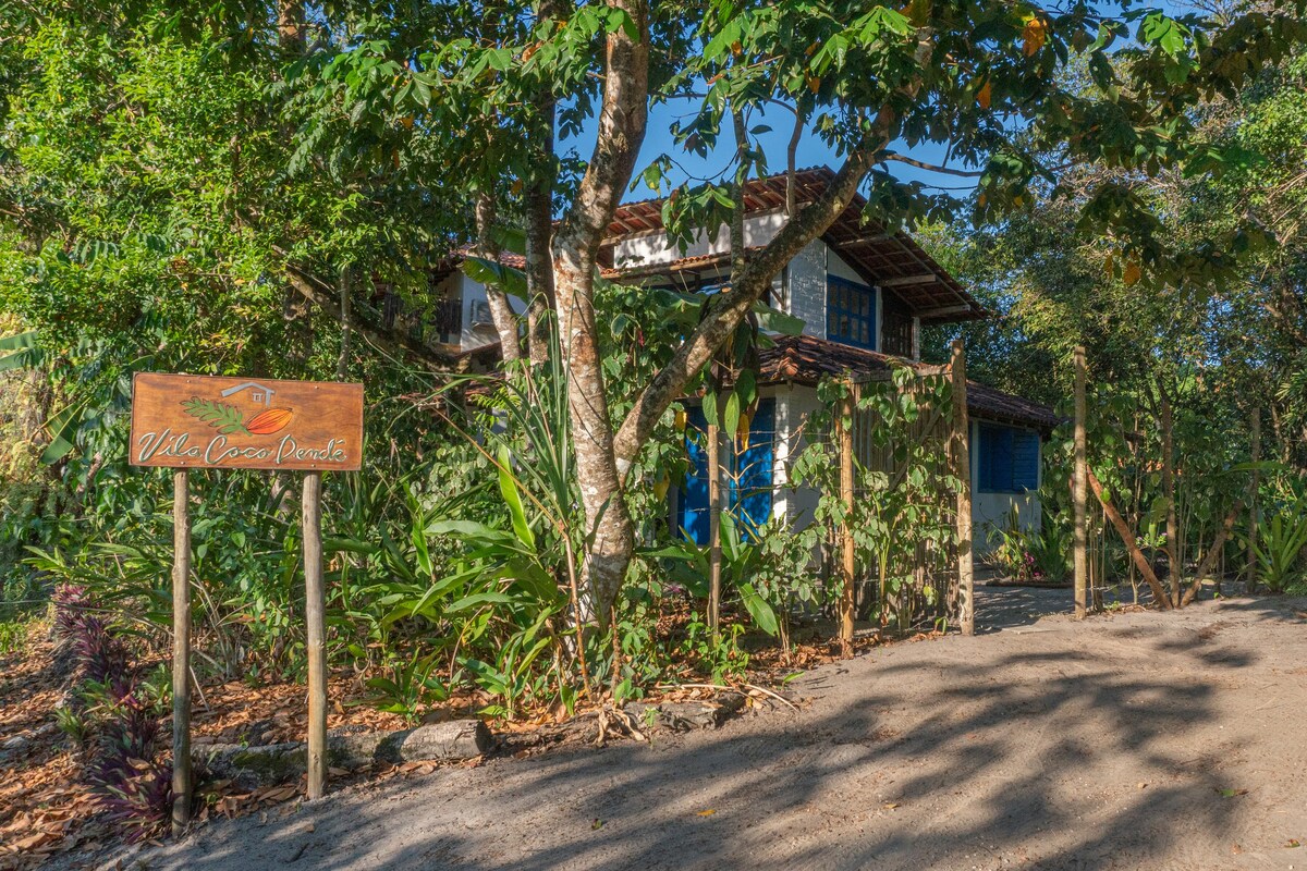 Casa com 3 suítes a 350m da praia de Algodões