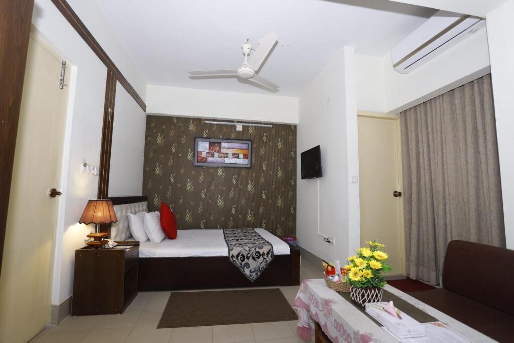 Dhaka市中心的豪华加大双人床客房和早餐_GCI
