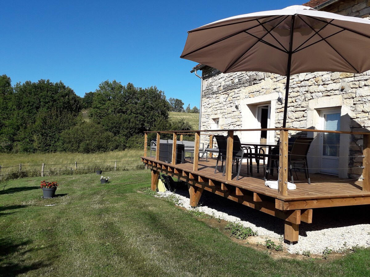 La Maison de la  DOLINE: Nature , Calme et Détente