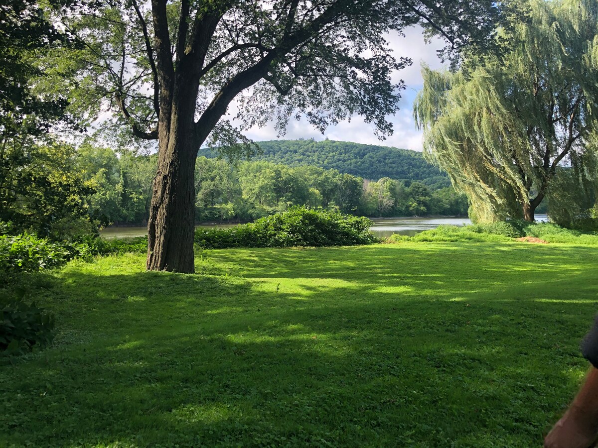 纽约州宾厄姆顿（ Binghamton ）历史悠久的河景！