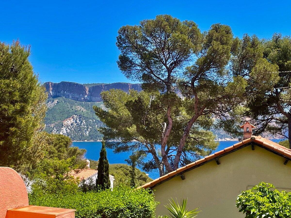 Bastide Azur - 160平方米， 2个露台，可欣赏Cap Canaille景观