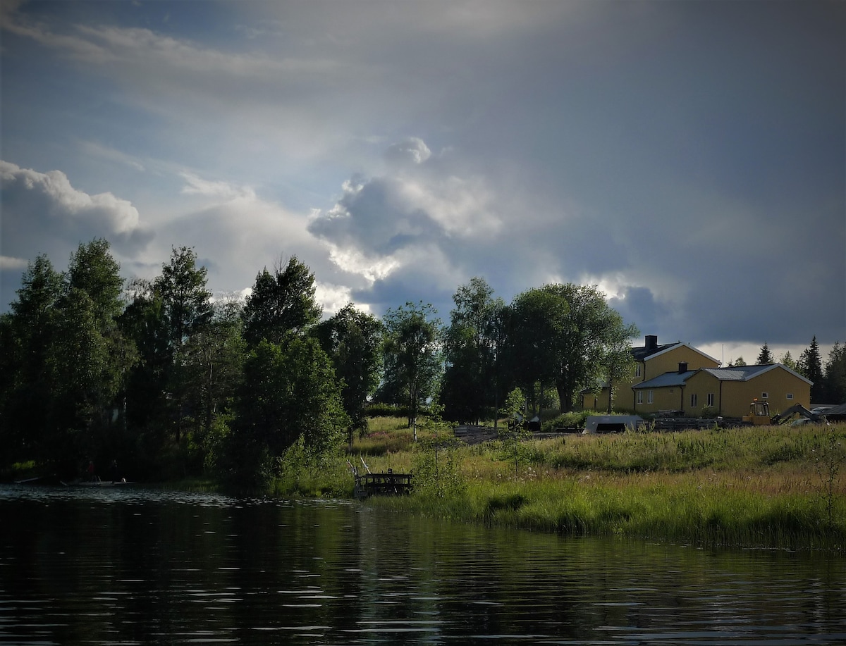 Natur, fiske och bekvämlighet i Lappland.