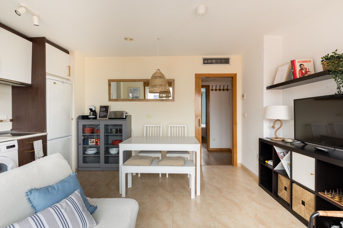 Apartamento estilo costero al lado de la playa