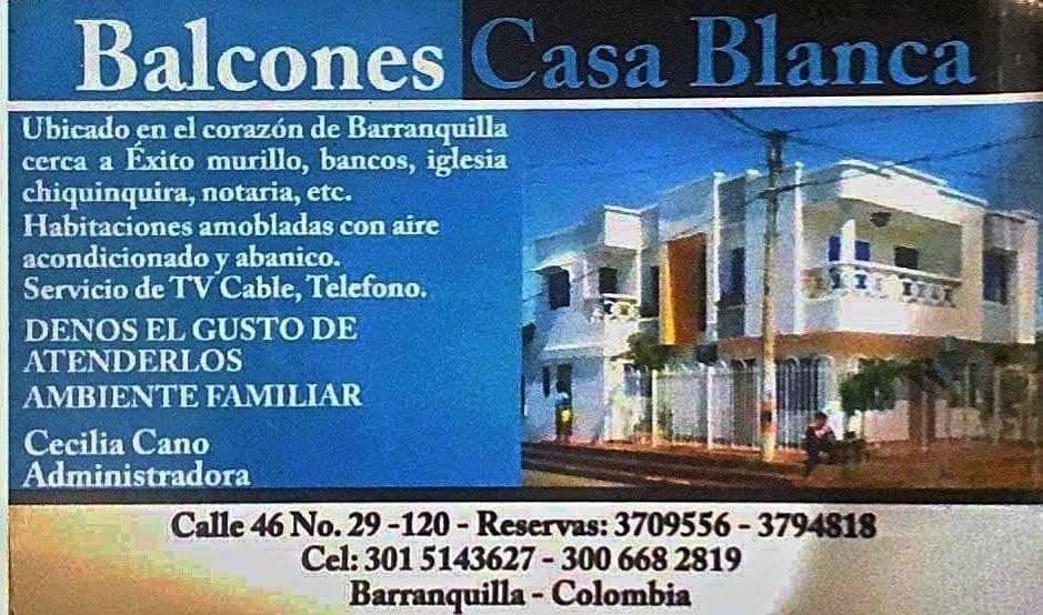 Hospedaje Casa Blanca Chiquinquira