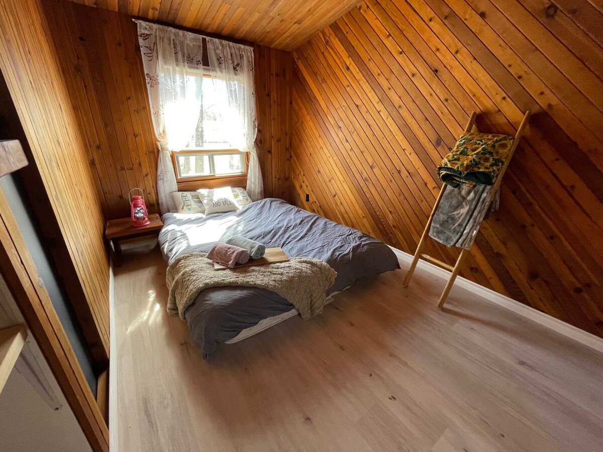 湖畔奇思妙想的双卧室小屋