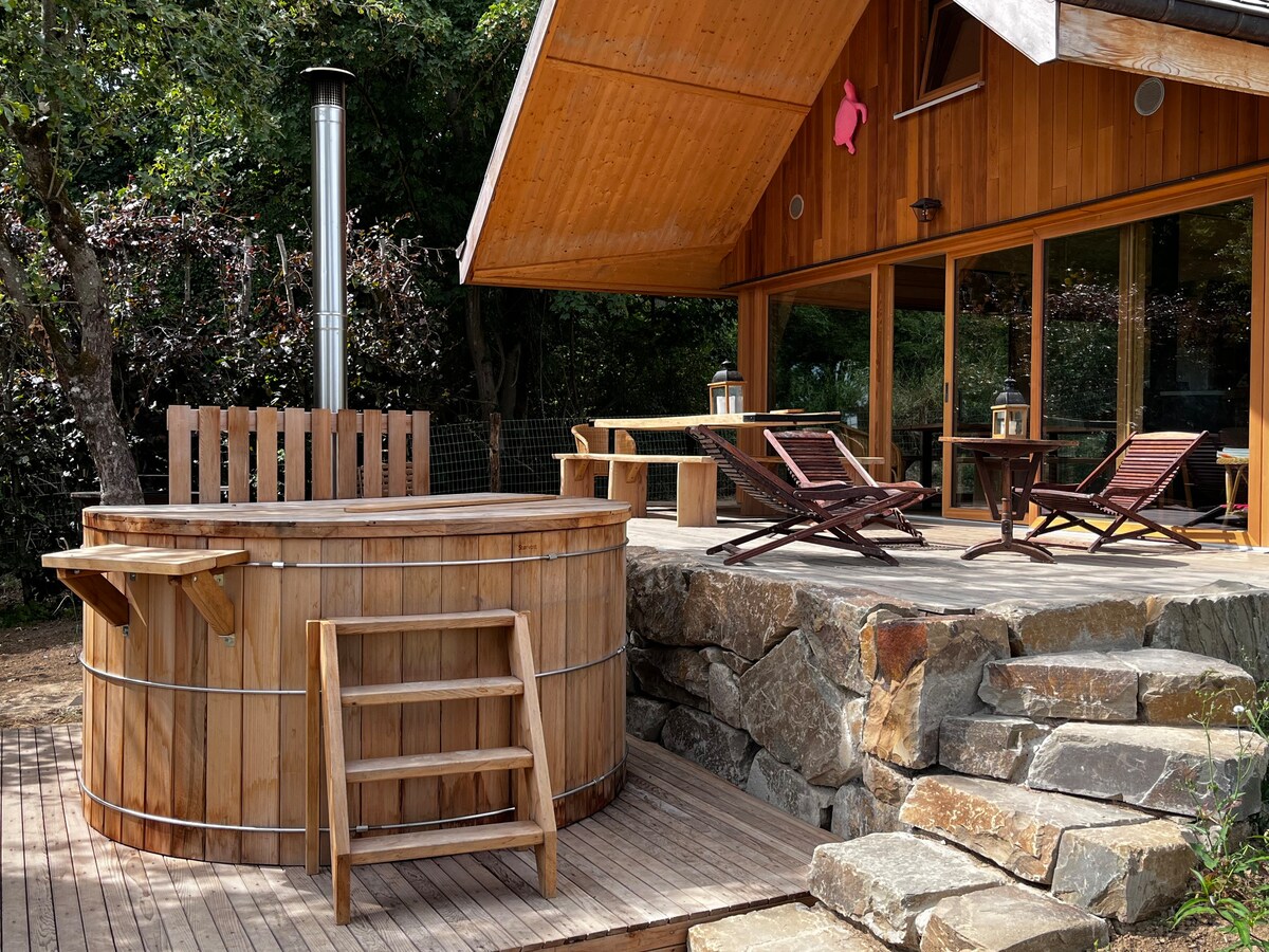 Ecolodge, avec bain nordique !