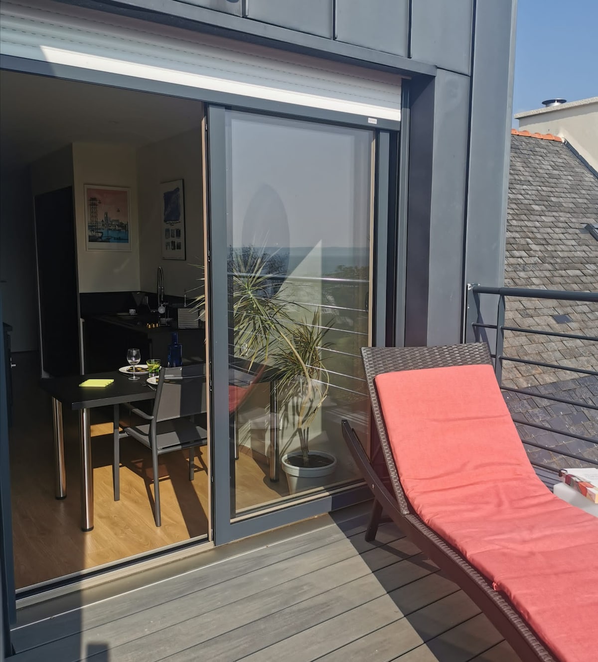 Bel appartement vue mer, à 300m de la plage