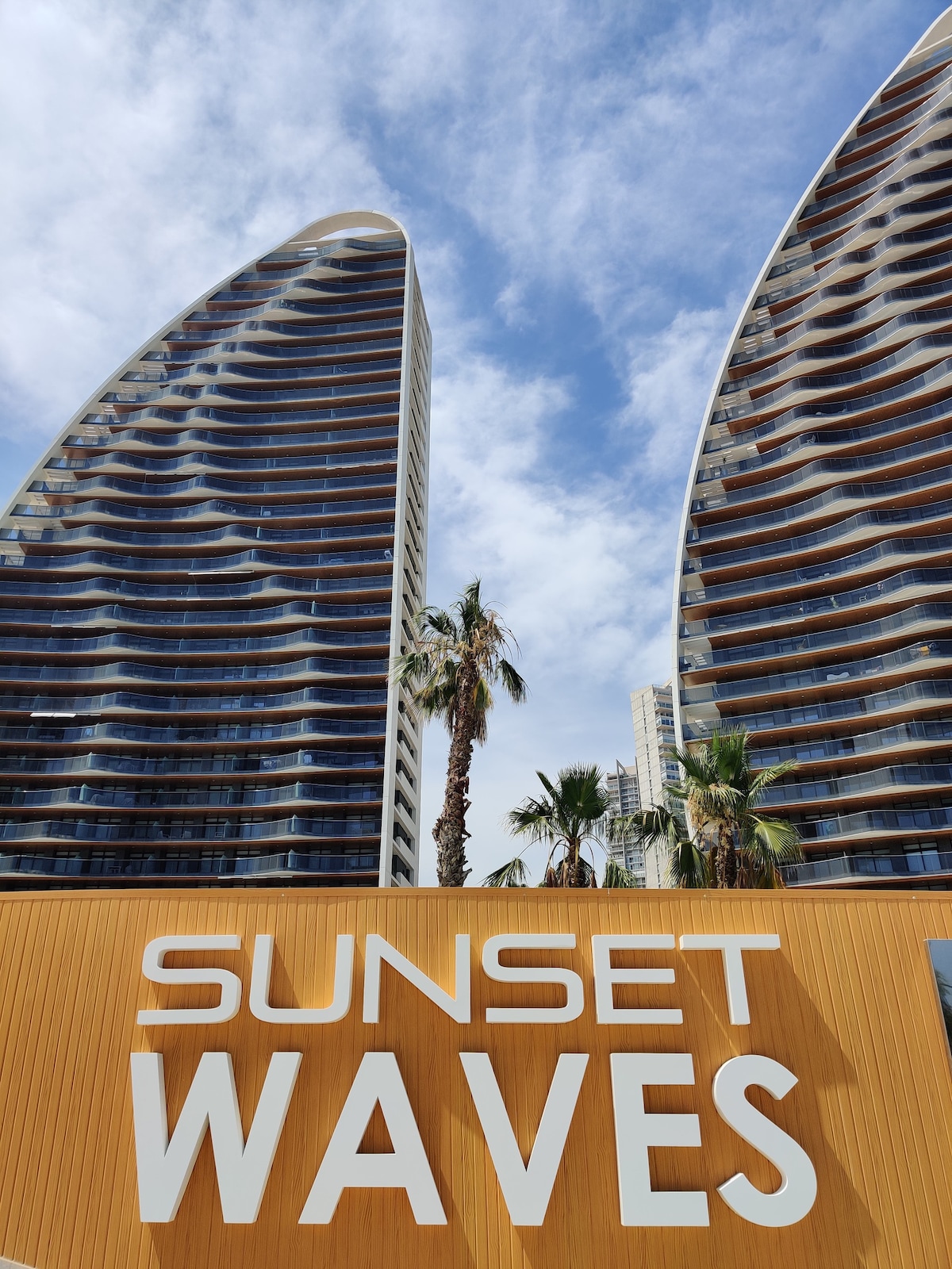 Sunset Waves blue sky apartment