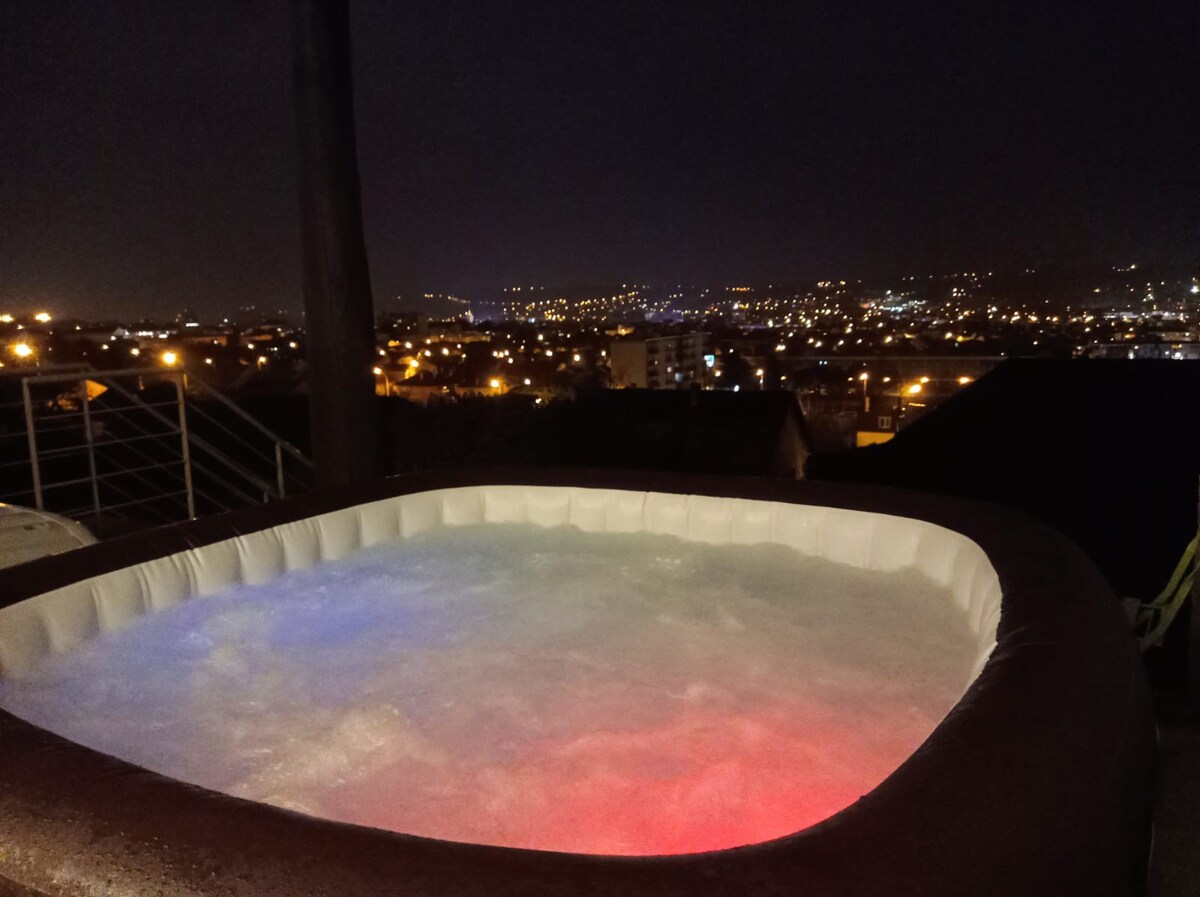 Studio Terrasse Jacuzzi -Les chèvrefeuilles