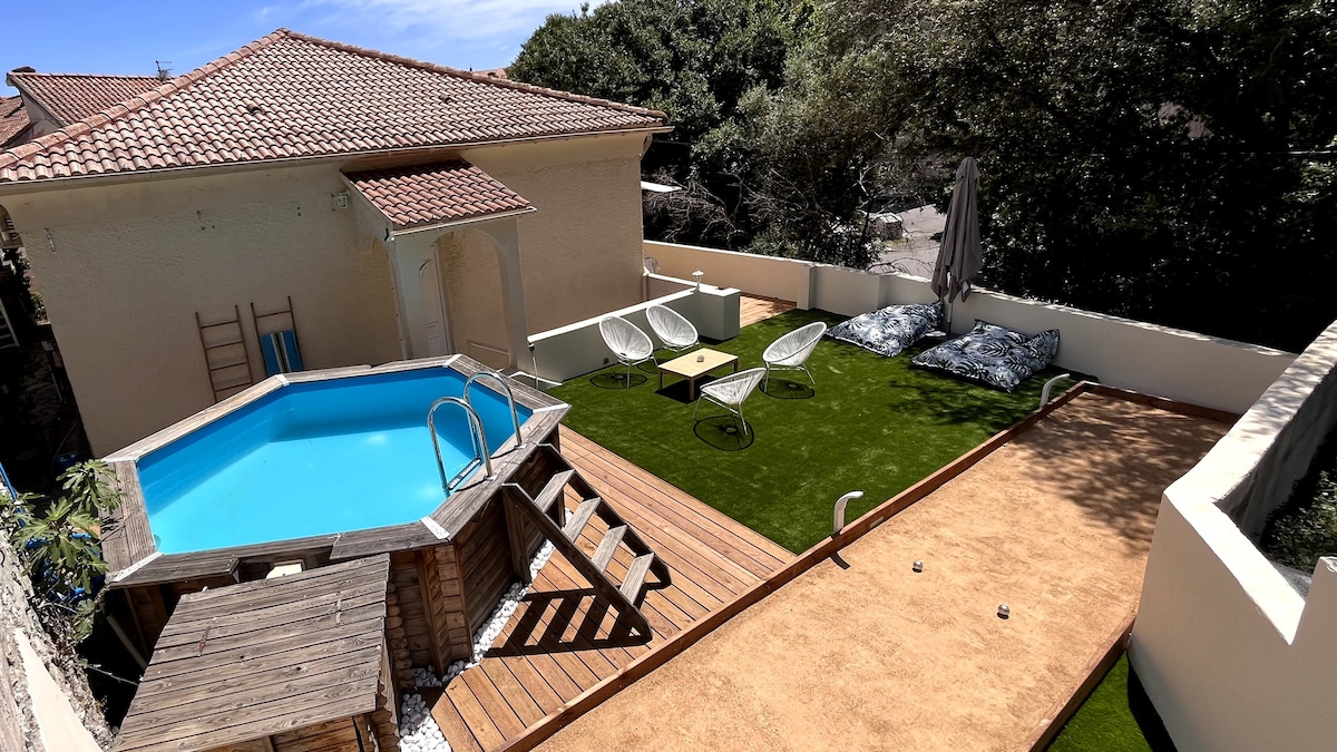 Villa avec piscine en plein coeur de Bastia