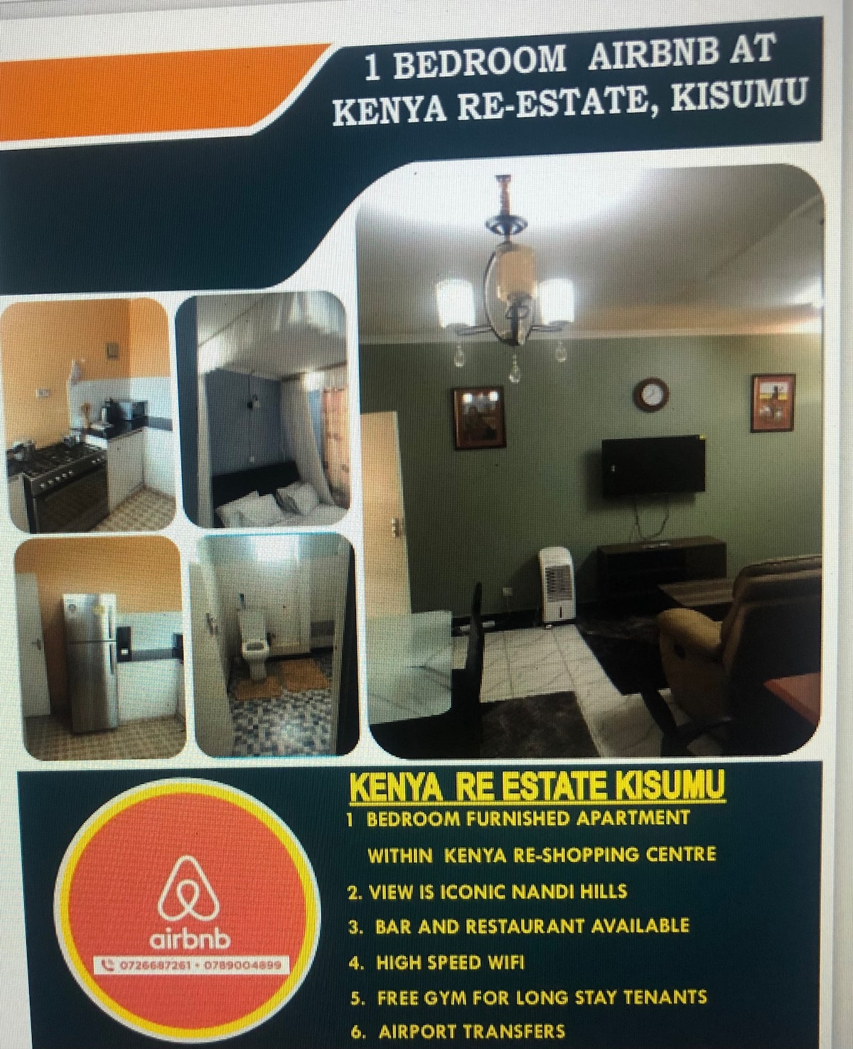 Lovely 1-Bedroom Condo in Kenya Re Kisumu