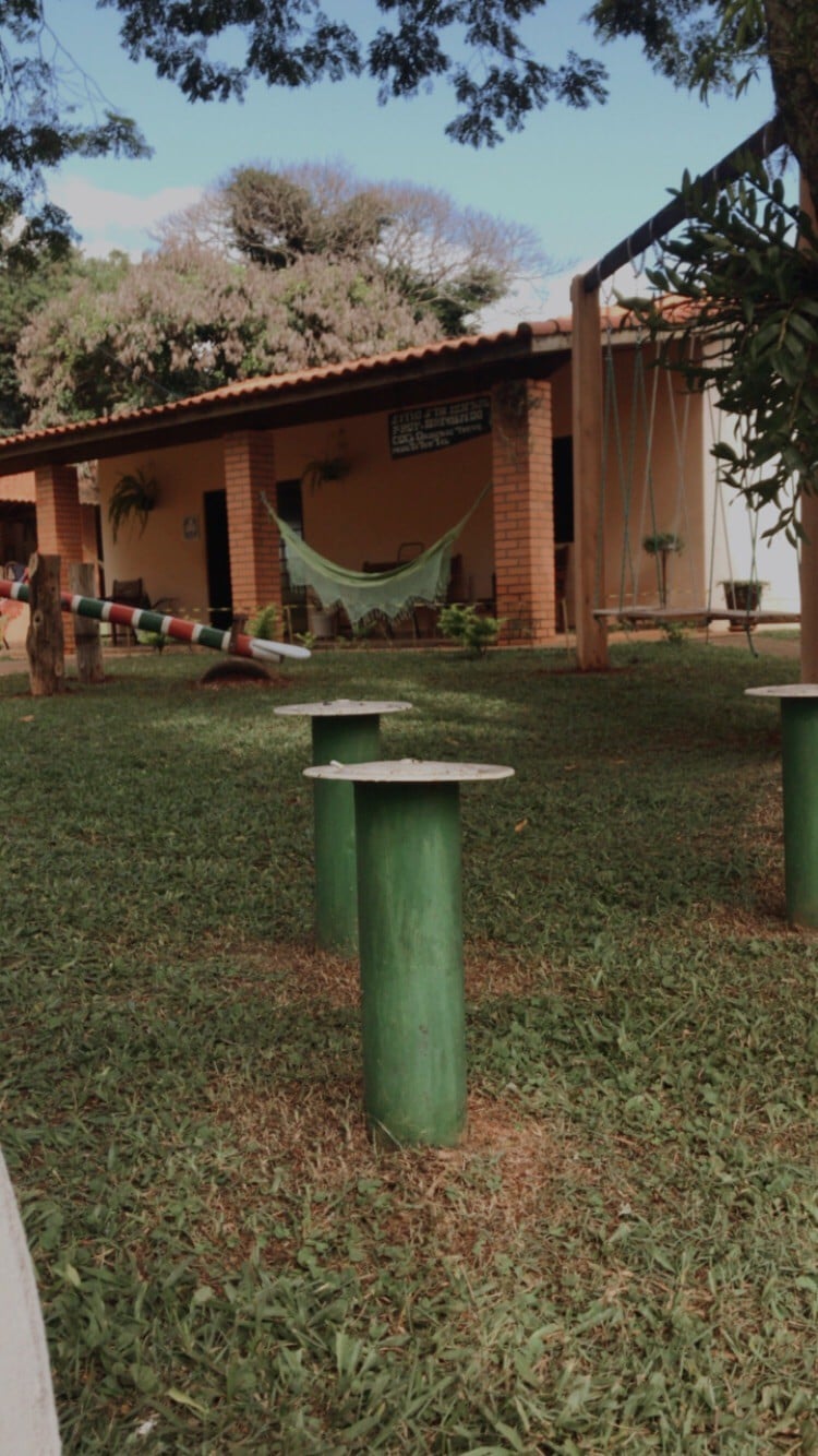 Casa de campo agradável, espaço para camping.