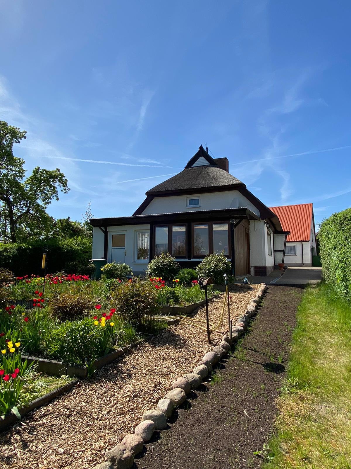 Ferienhaus mit Wasserblick auf der Insel Usedom