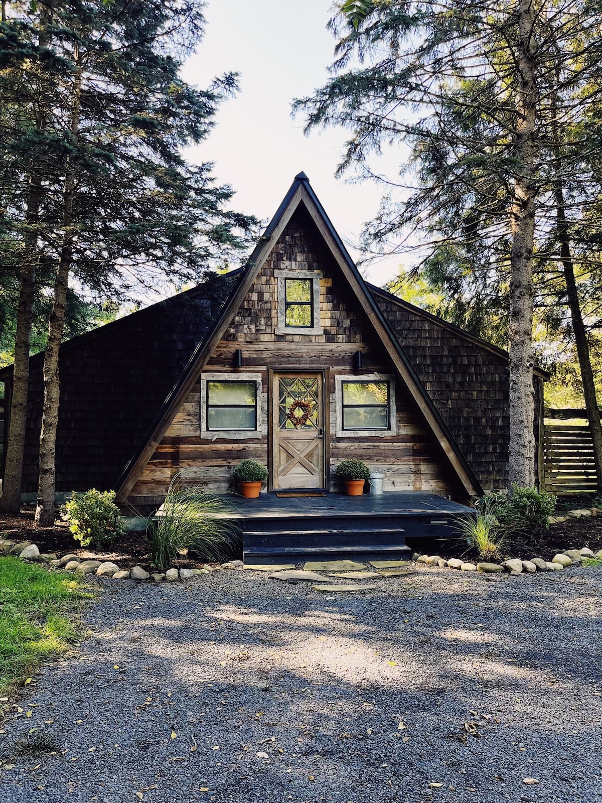 舒适的Catskill A-Frame ，位于6个街区