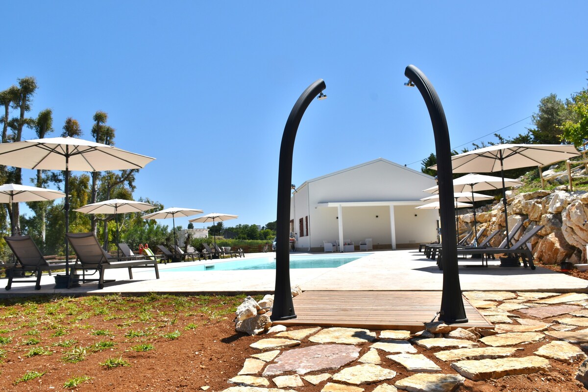 Sicilia B&B con Piscina, barbecue, Wi-Fi. Olio