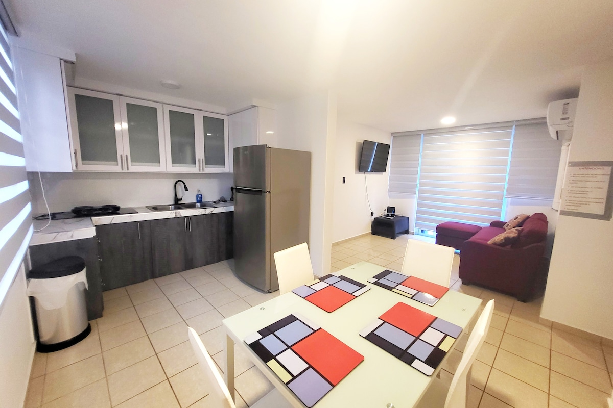 Vega costera apt. w/TV, A/C, Wi-Fi & Parking