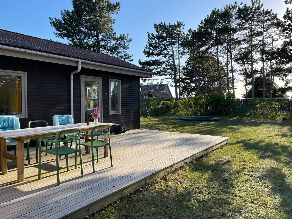 Sommerhus ved stranden