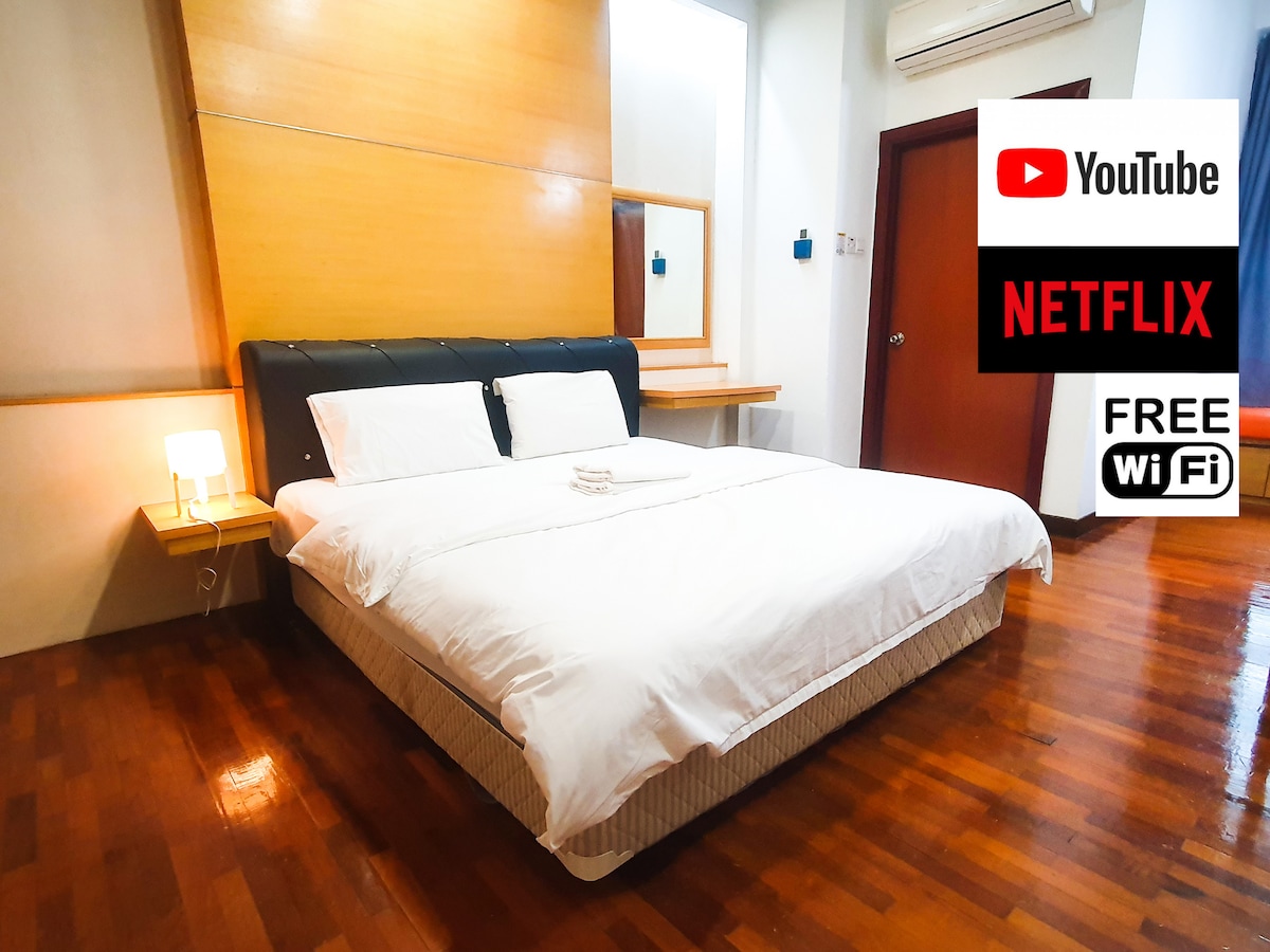 [遗产13]民宿单间公寓4人免费无线网络Netflix