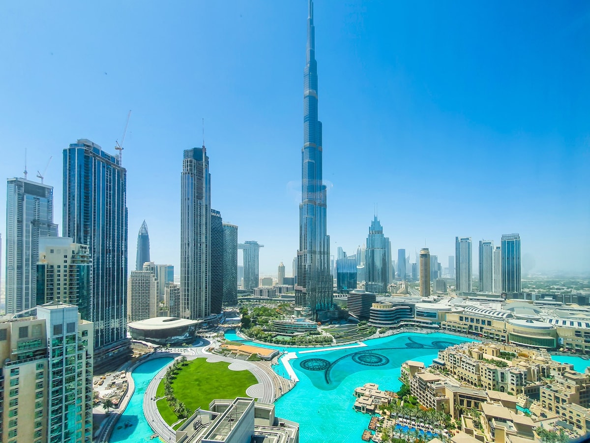 Gardenia套房|哈利法塔（ Burj Khalifa ） ，喷泉景观