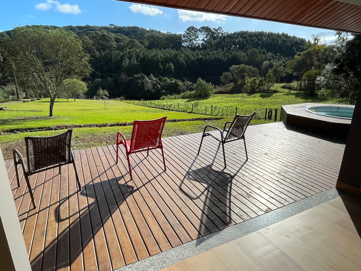 Casa super confortável com jacuzzi