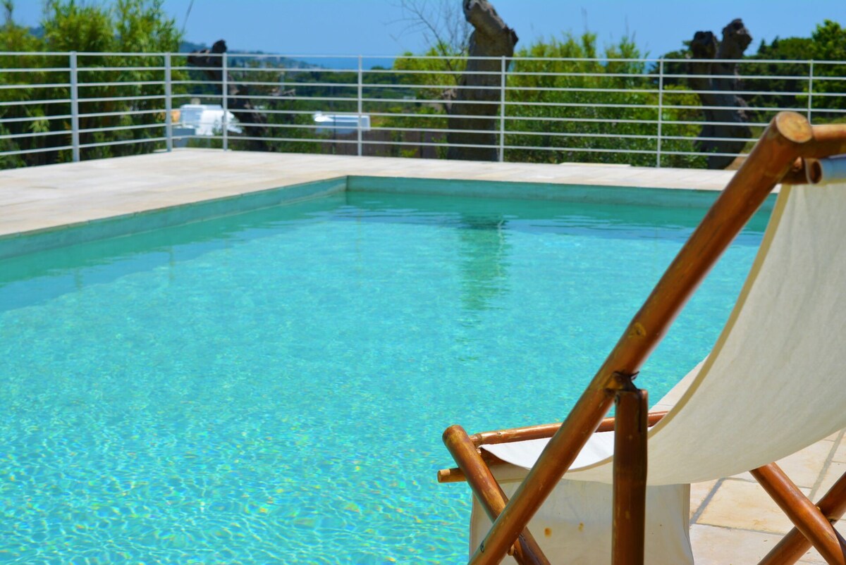 Villa con piscina esclusiva a Pescoluse