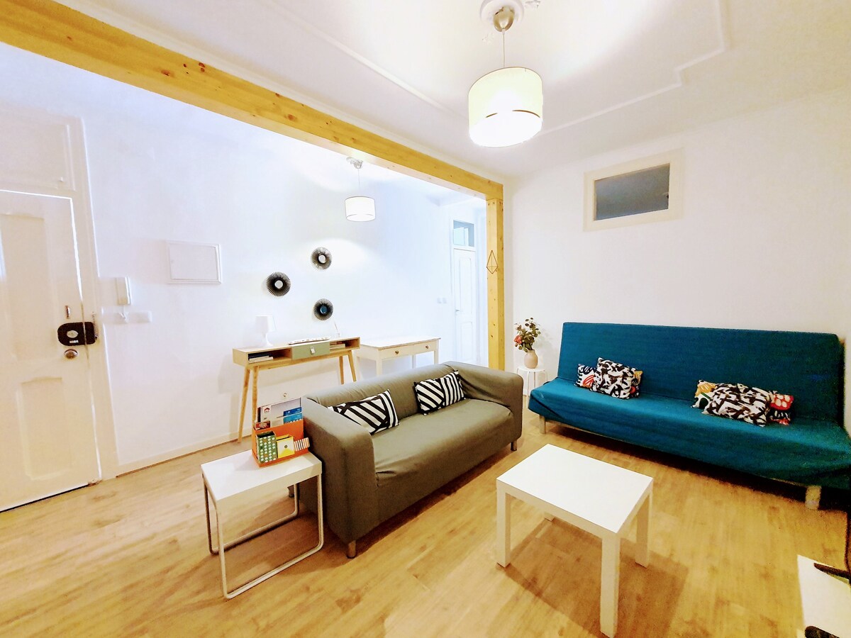 Casa da Penha ，舒适的双卧公寓。