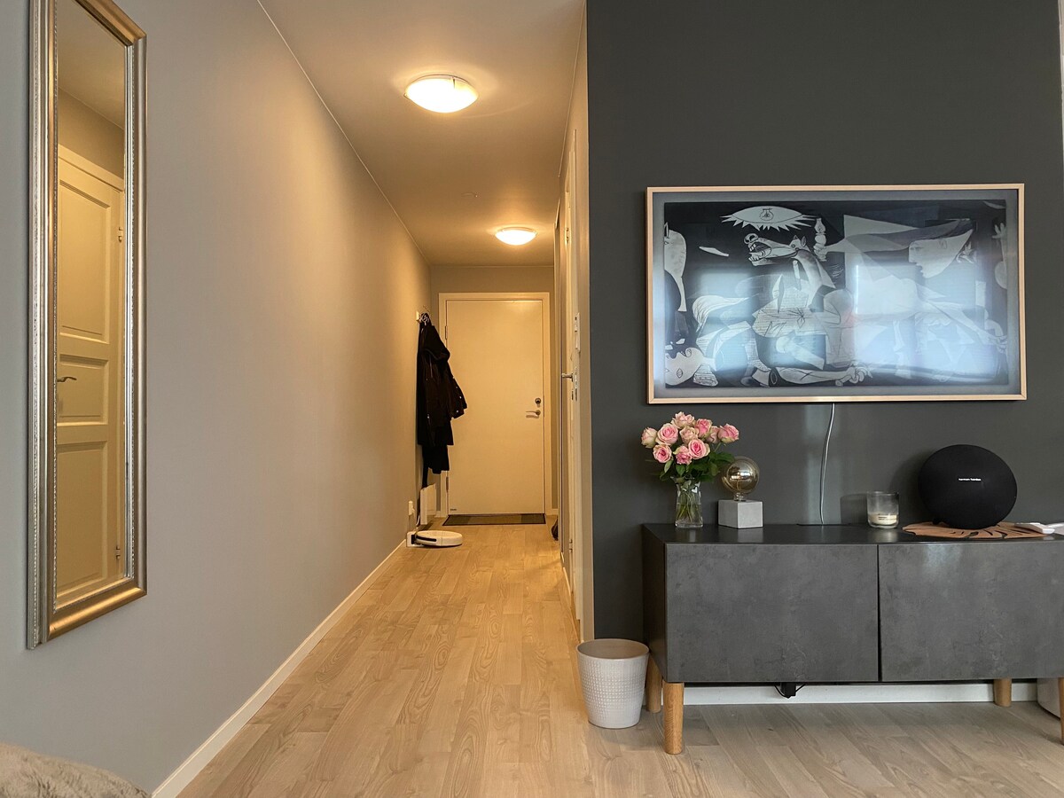 Modern apartment in central Trondheim