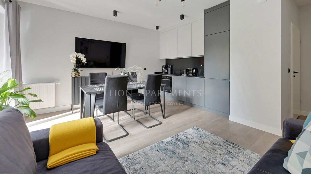 An extremely modern apartment in the very center